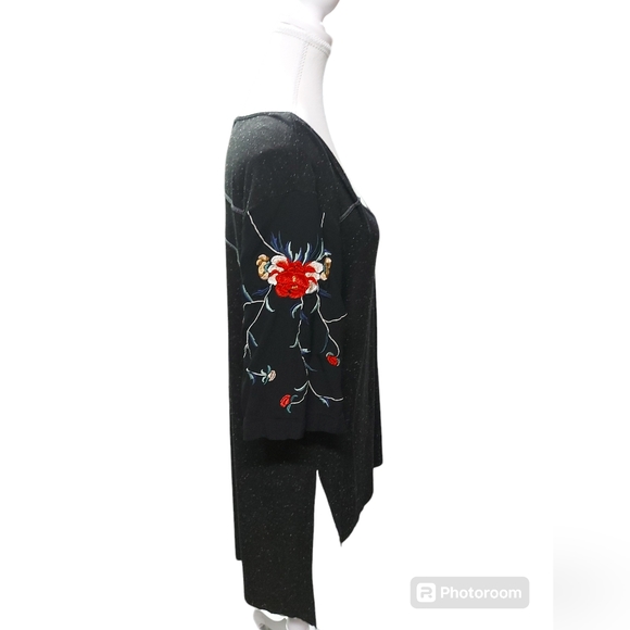 Free People Mixed Media Hi-Lo Tunic - Picture 2 of 12